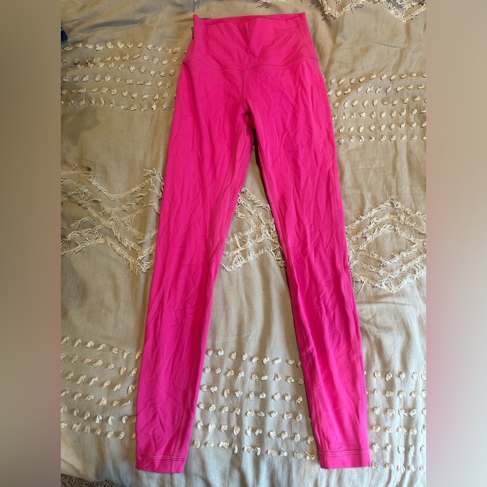 Hot Pink Lululemon Leggings!